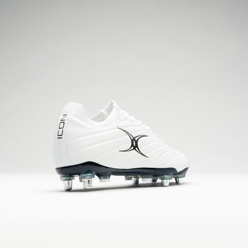 RSAE25Boots Icon X 6 Stud White, Outstep Heel