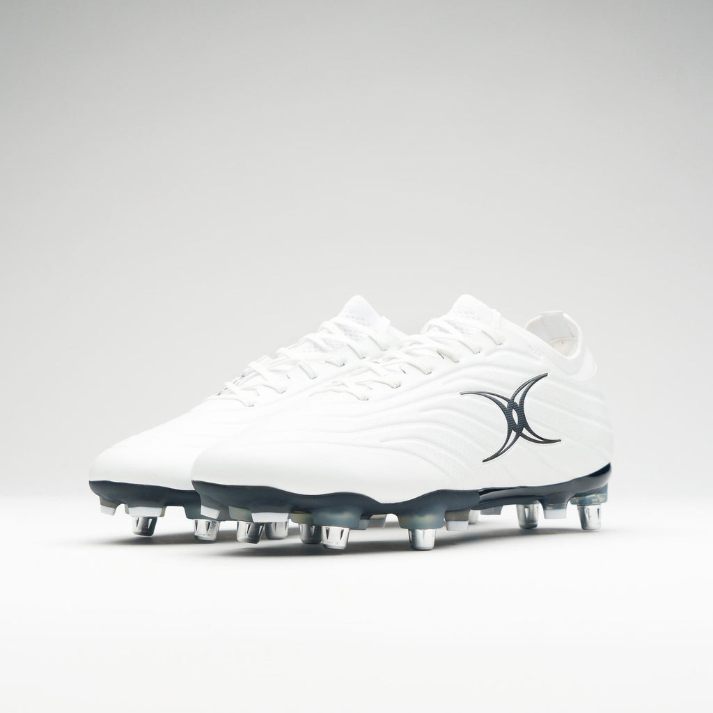 RSAE25Boots Icon X 6 Stud White, Pair