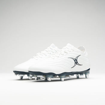 RSAE25Boots Icon X 6 Stud White, Pair