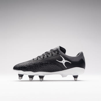 RSAE26Boots Icon Vapour 8 Stud Black Grey Instep