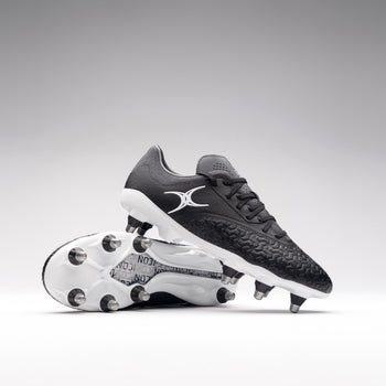 RSAE26Boots Icon Vapour 8 Stud Black Grey Main