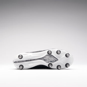 RSAE26Boots Icon Vapour 8 Stud Black Grey Sole