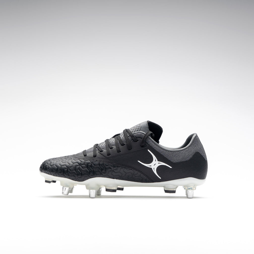 RSAG26Boots Icon Vapour 6 Stud Black Grey, Instep