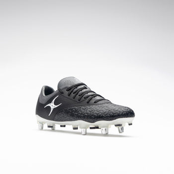 RSAG26Boots Icon Vapour 6 Stud Black Grey, Outstep Toe