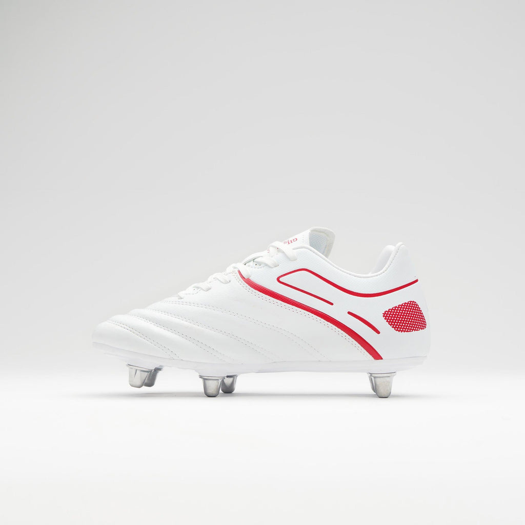RSCH25Boots Sidestep X20 LO 6 Stud White Red, Instep