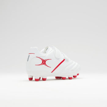 RSCJ25Boots Sidestep X20 LO MSX White Red, Outstep Heel 