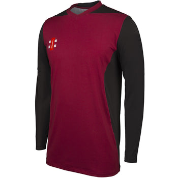 2600 CCFD19 5030805 Shirt T20 Long Sleeve Maroon & Black Main