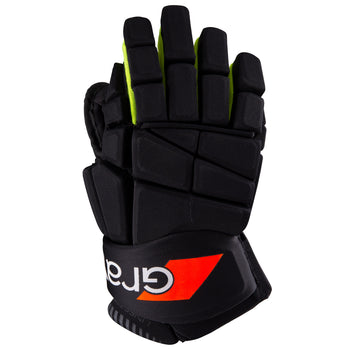 2600 HGAA19 6210452 Glove Linestopper Black Fluo Yellow, Back