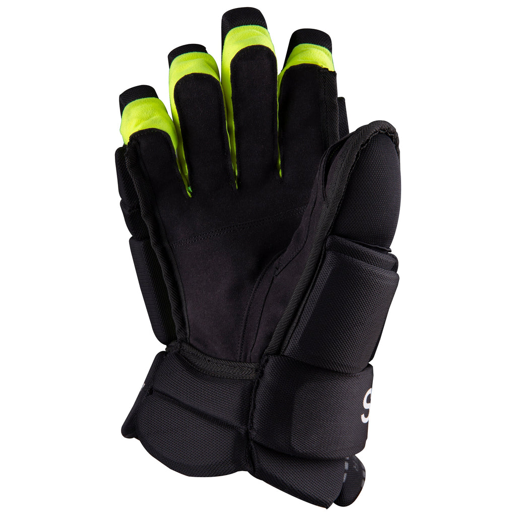 2600 HGAA19 6210452 Glove Linestopper Black Fluo Yellow, Palm