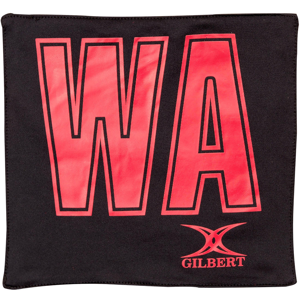 2600 NCEC13 86024605 Bib Patch Ii Black Red