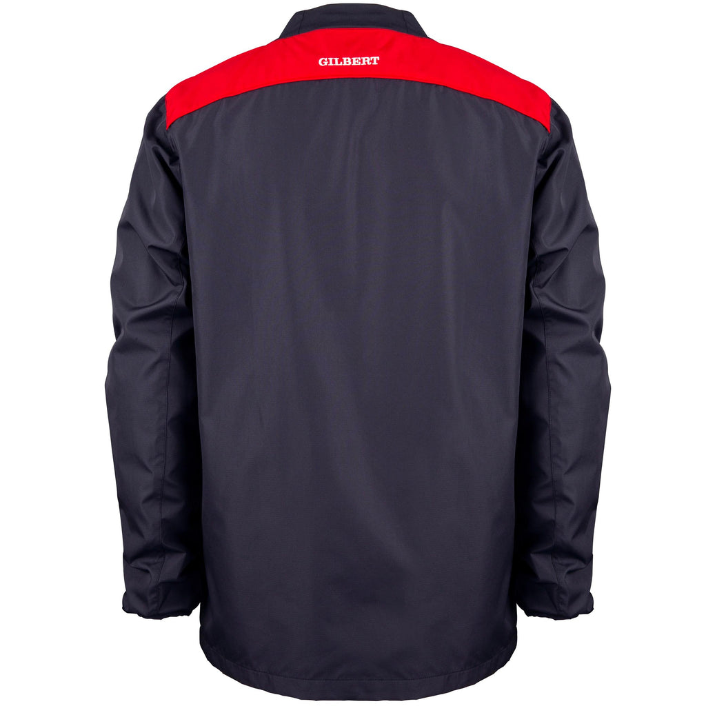 2600 RCBQ18 81506005 Jacket Photon Warm Up Dark Navy & Red, Back