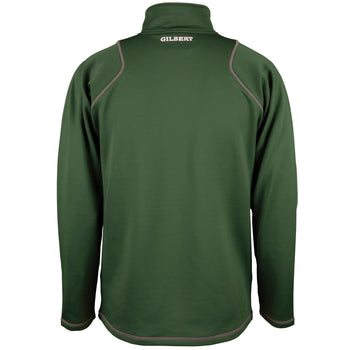 2600 RCGG18 81513705 Top Quest 2 Quarter Zip Fleece Green, Back