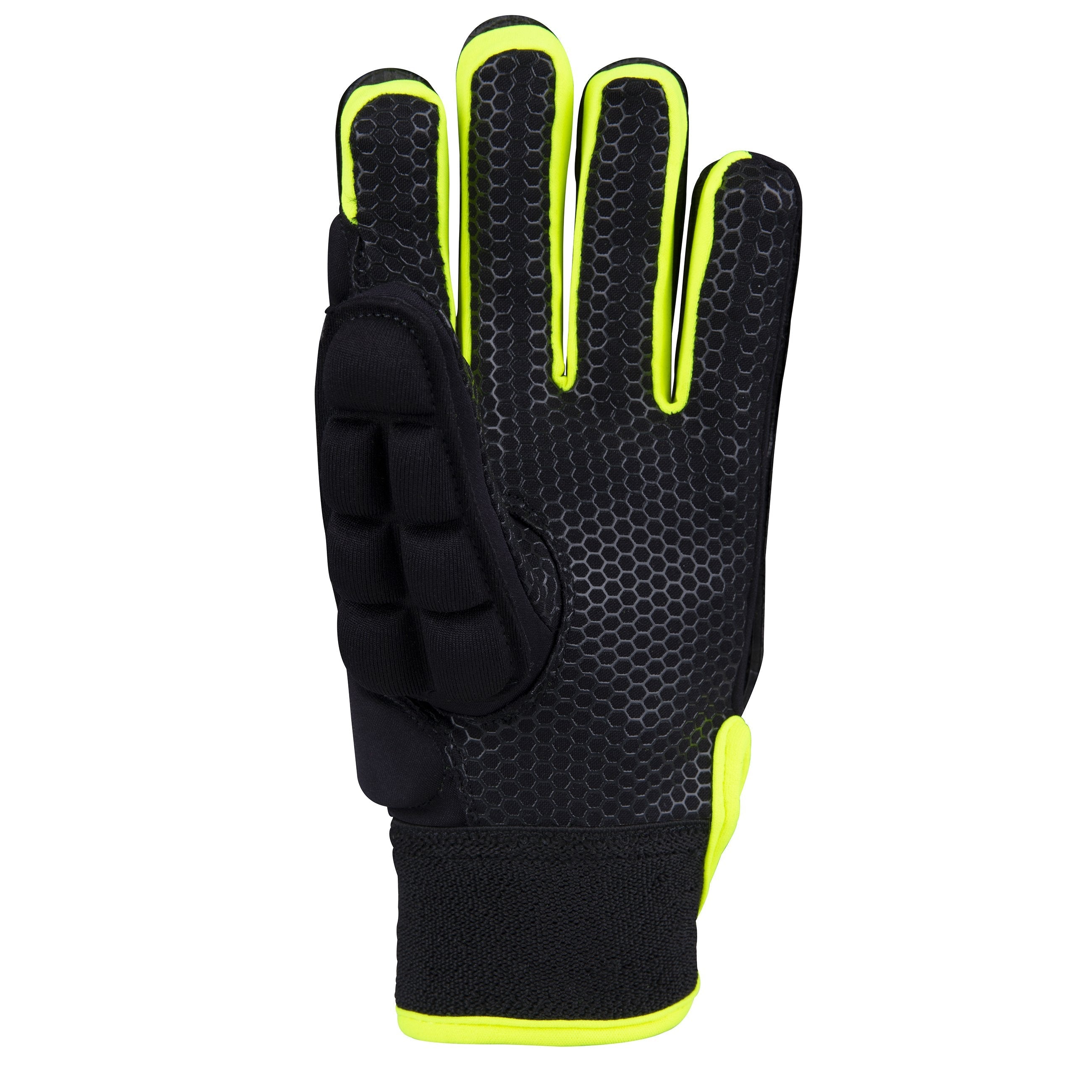 2600 HGEA16 6202805 Glove International Pro LH Black Neon Yellow Palm