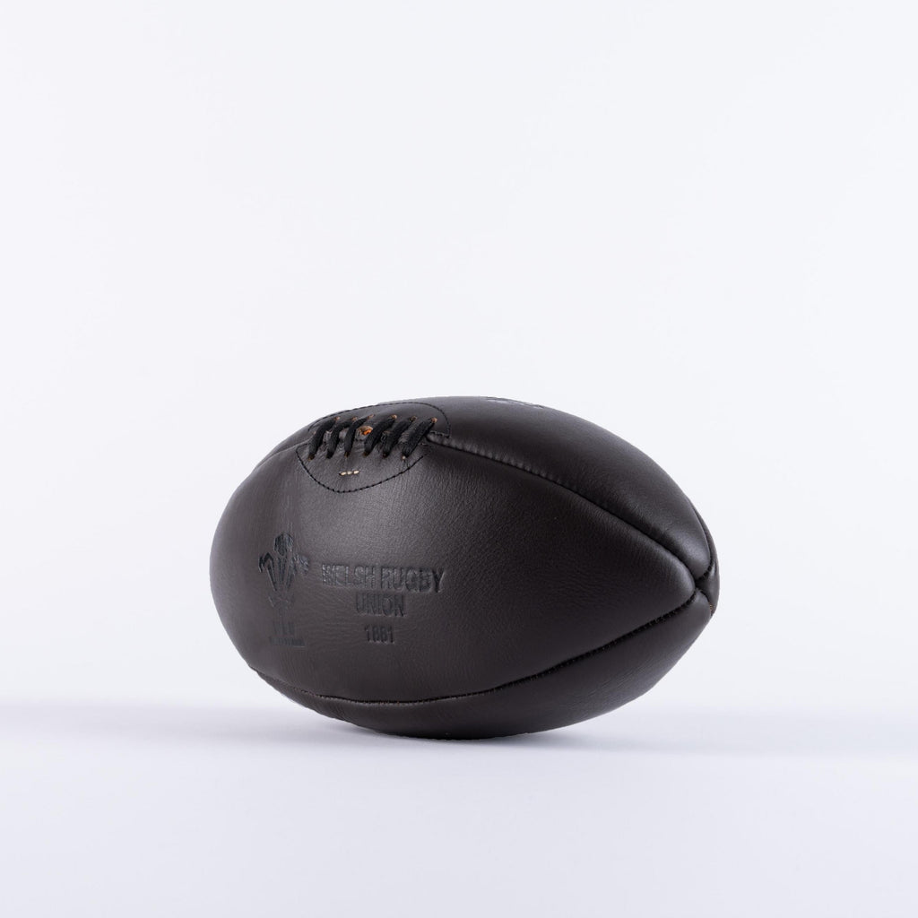 Wales Rugby Vintage Leather Ball