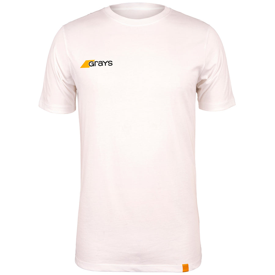 2600 6113805 Tee Tangent White Front