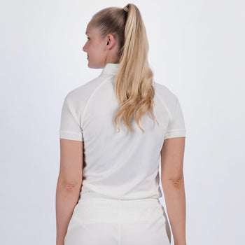 CCAH22Clothing Shirt Matrix V2 Ivory Ladies 3 Back