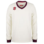 CCCE19Sweater Pro Performance Maroon Trim M Front