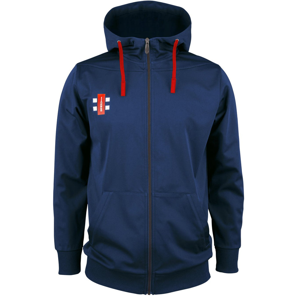 CCDA18Top Hooded Pro Performance Navy, Front