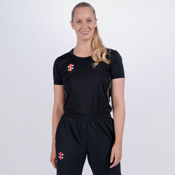 CCER22Clothing Tee Shirt Pro Performance Ladies Black 1 Main
