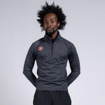 CCHK22Clothing Mid Layer Velocity Black 4 Front
