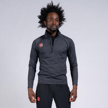 CCHK22Clothing Mid Layer Velocity Black 5 Front