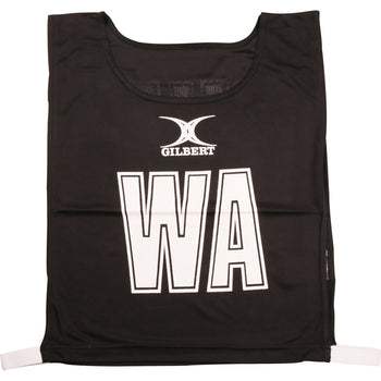 NCEB14NetballBibs Black Bib