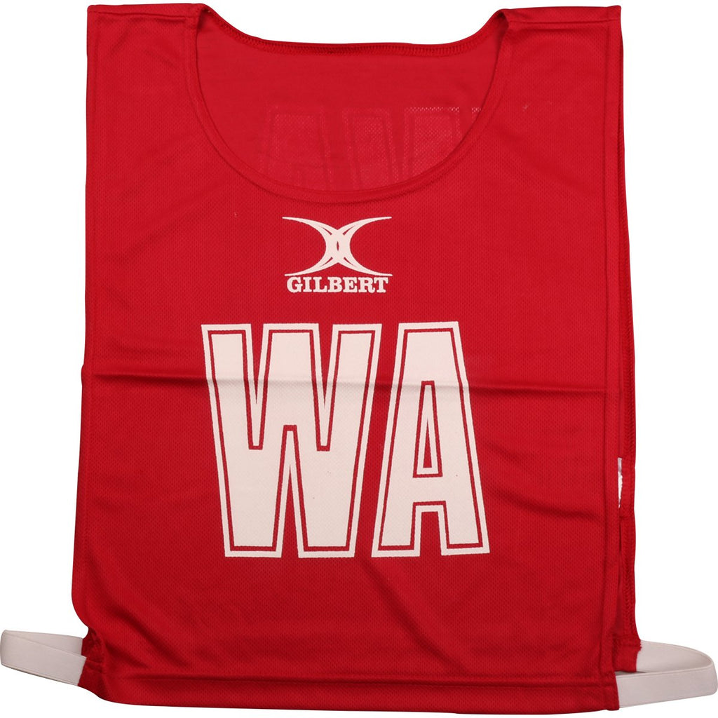 NCEB14NetballBibs Red Bib