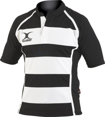 RCAB14MatchShirt Xact Shirt Hoops Black White