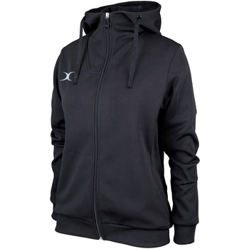 RCBQ17Jacket Pro Technical Hoodie Full Zip Ladies Black Main